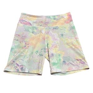 Victoria's Secret Pastel Floral Bike Shorts